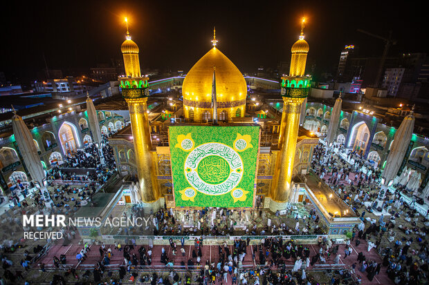 مراسم جشن میلاد پیامبر اکرم (ص) در نجف اشرف