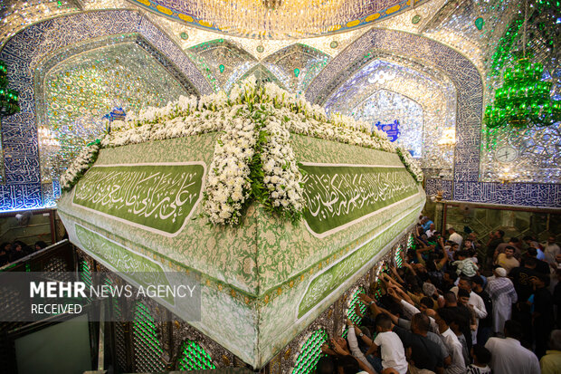 مراسم جشن میلاد پیامبر اکرم (ص) در نجف اشرف