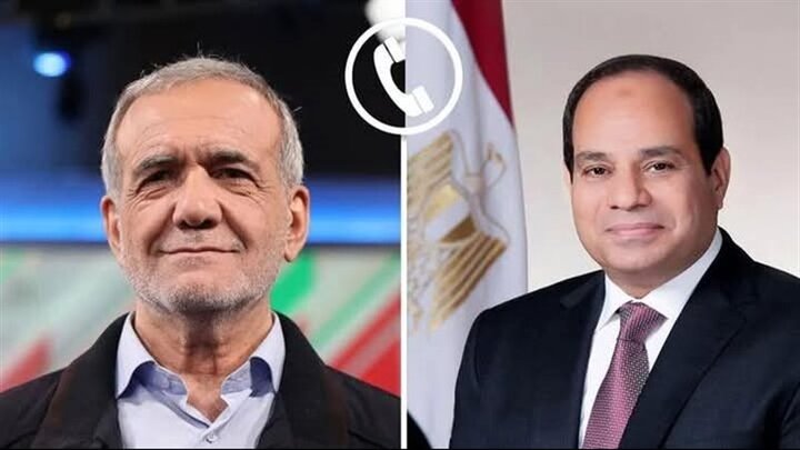 الرئاسة المصرية: الرئيس بزشكيان شكر الرئيس السيسي لرعايته الشخصية للاتفاق مع الوكالة الدولية