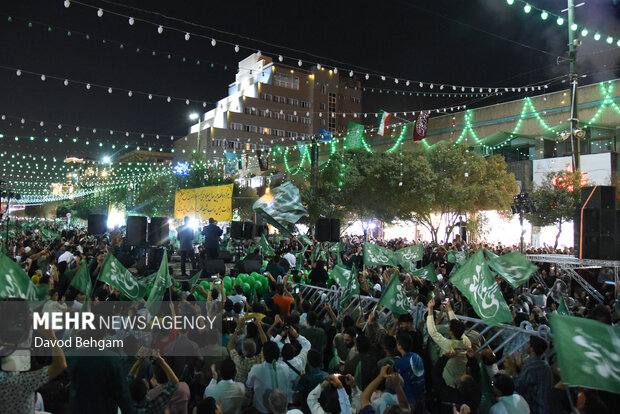 جشن مردمی خیابان هزار و پانصمین