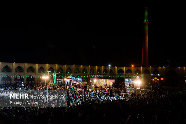 جشن امت احمد در میدان عتیق اصفهان