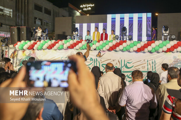همدلی در جشن باشکوه «امت احمد» در اهواز