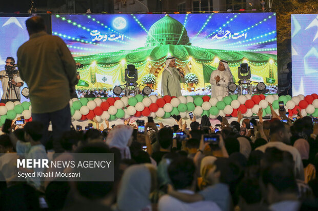 همدلی در جشن باشکوه «امت احمد» در اهواز
