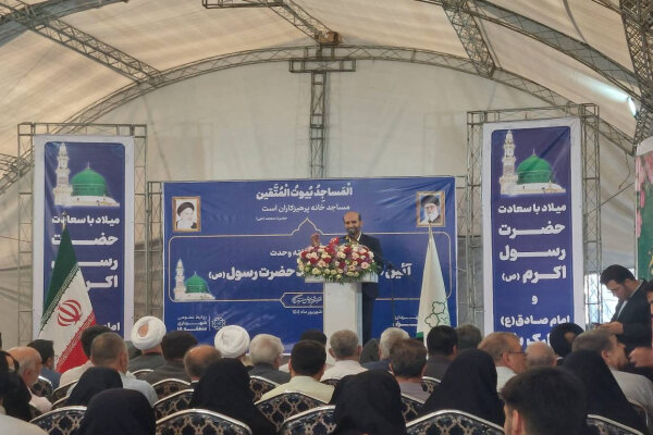 کلنگ‌زنی ساخت همزمان ۱۰ مسجد در ۱۰ نقطه تهران آغاز شد