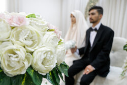 آغاز زندگی مشترک ۴۰ زوج جوان در روز میلاد ام ابیها (س) در مسجد جمکران