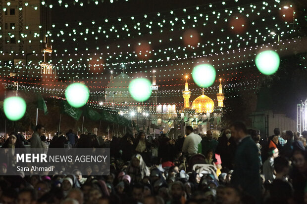 جشن مردمی میلاد پیامبر اعظم (ص) در مشهد