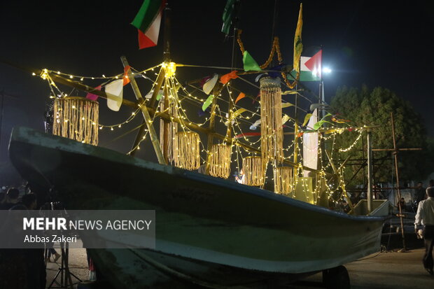 جشن مهمانی امت احمد در بندرعباس