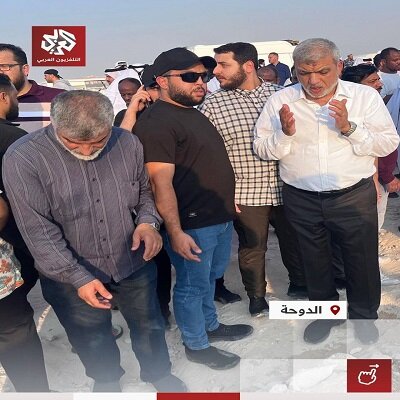 نخستین حضور رهبران ارشد حماس در انظار عمومی پس از حمله اسرائیل+ عکس نخستین حضور رهبران ارشد حماس در انظار عمومی پس از حمله اسرائیل+ عکس