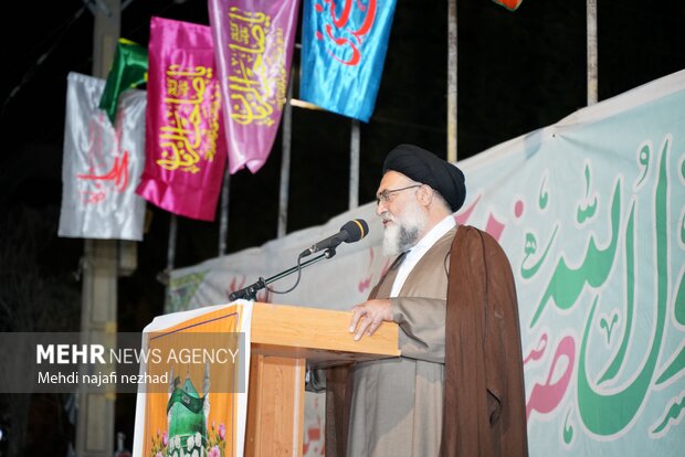 برپایی مراسم جشن مهمانی امت احمد در شهر یاسوج