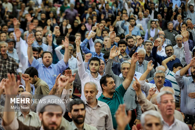 جشن بزرگ امت احمد در تبریز