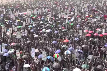 Yemen halkı Gazze'ye destek için yine sokaklarda