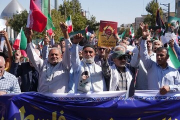 برگزاری راهپیمایی جمعه‌های خشم و نصر در آذربایجان غربی