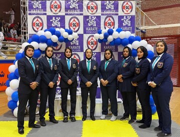 درخشش بانوان کیوکوشین ناکامورا کرمان با کسب ۴۴ مدال در مسابقات کشوری
