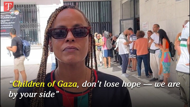 Dutch activist on Sumud mission:“Children of Gaza, don’t lose hope — we are by your side”
