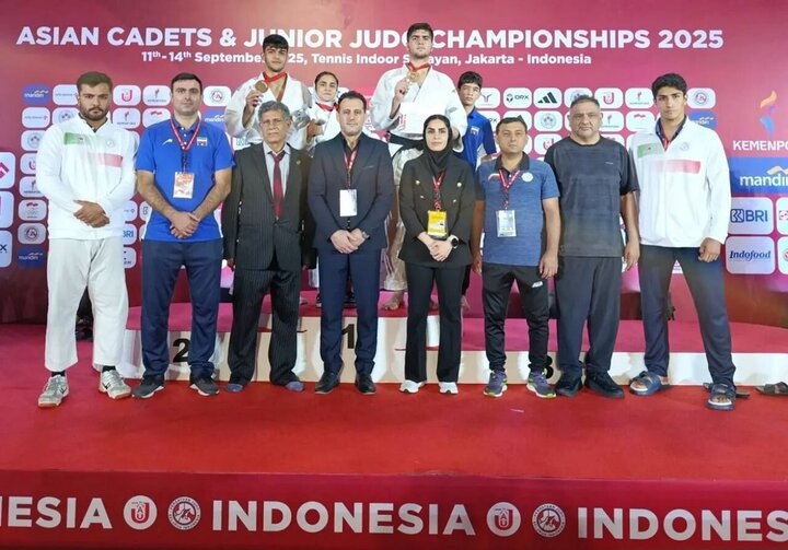 Iranian teens win silver and bronze at Asian Judo C'ship