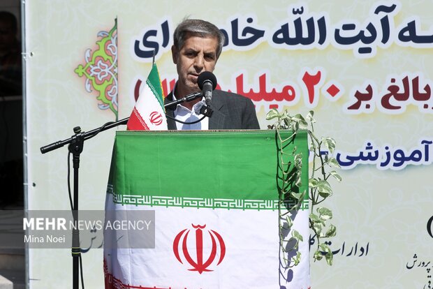 افتتاح مدرسه ۱۲ کلاسه شهید آیت‌الله آل‌هاشم در شهرستان اسکو