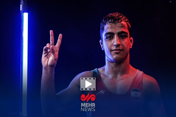 کامبک دیدنی احمد جوان مقابل حریف آذربایجانی کامبک دیدنی احمد جوان مقابل حریف آذربایجانی