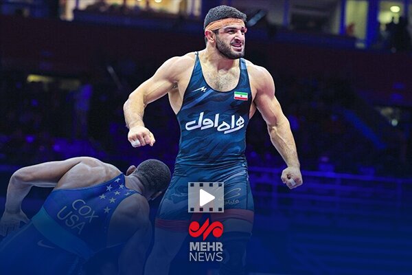 کامبک شیرین و نفسگیر گلادیاتور ایرانی برابر حریف روس کامبک شیرین و نفسگیر گلادیاتور ایرانی برابر حریف روس