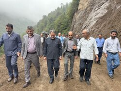 جاده روستای کوهستانی روعاچول در تالش بازگشایی شد