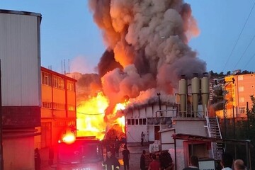 Konya’da silah fabrikasında korkutan yangın!