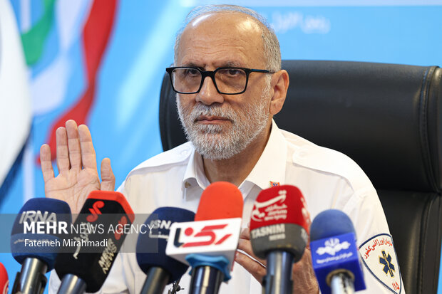 نشست خبری پنجاهمین سالگرد تأسیس اورژانس پیش‌بیمارستانی