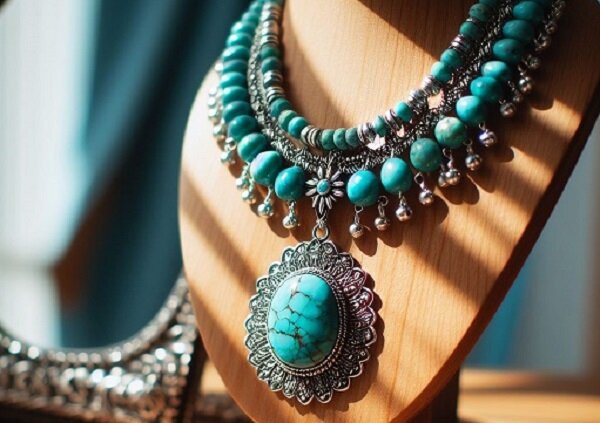 فیروزه در فرهنگ و ادب فارسی، ماجرای کمک رستم به بیژن با نگین فیروزهاش