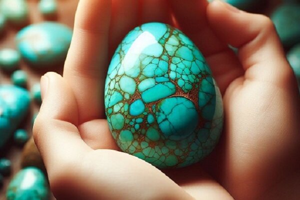 فیروزه در فرهنگ و ادب فارسی، ماجرای کمک رستم به بیژن با نگین فیروزهاش