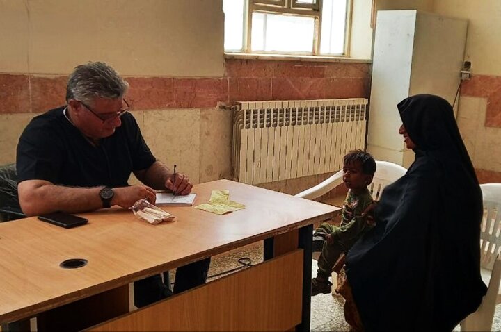 هفتادمین بیمارستان صحرایی سیستان و بلوچستان در زهک آغاز به کار کرد