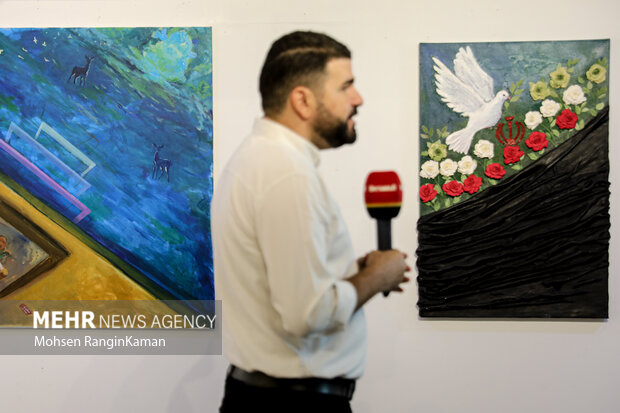 نمایشگاه «هنر در برابر جنگ»