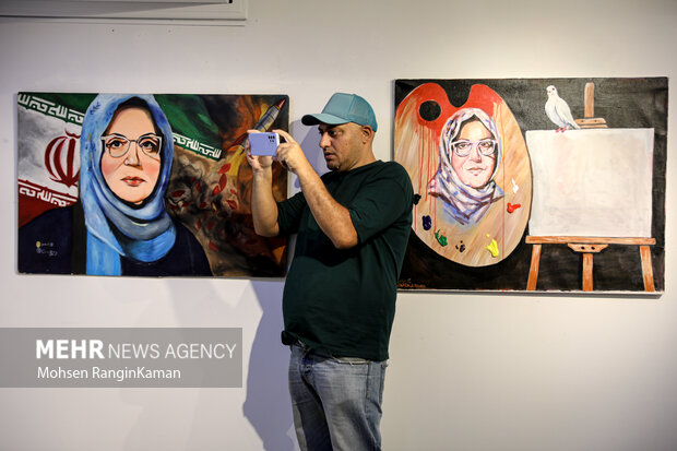 نمایشگاه «هنر در برابر جنگ»