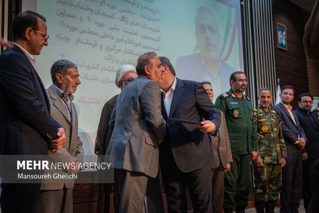 مراسم تودیع و معارفه فرماندار جدید شاهرود