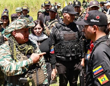 استقرار گسترده نیروهای نظامی در غرب ونزوئلا