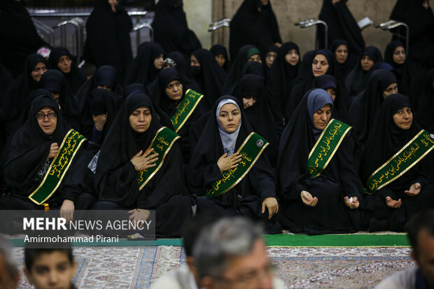 آئین خطبه خوانی خادمان حرم حضرت معصومه(س)