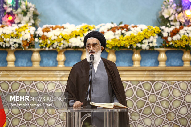 آئین خطبه خوانی خادمان حرم حضرت معصومه(س)