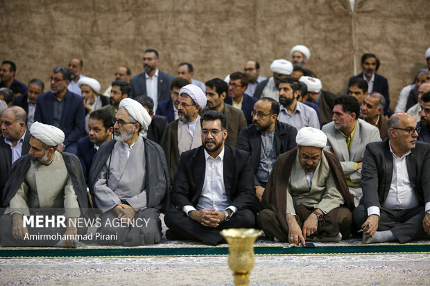 آئین خطبه خوانی خادمان حرم حضرت معصومه(س)