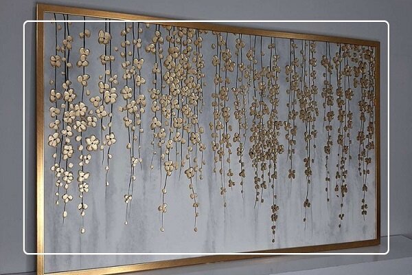 آشنایی با تابلوی روکش طلا و مراحل ساخت آن