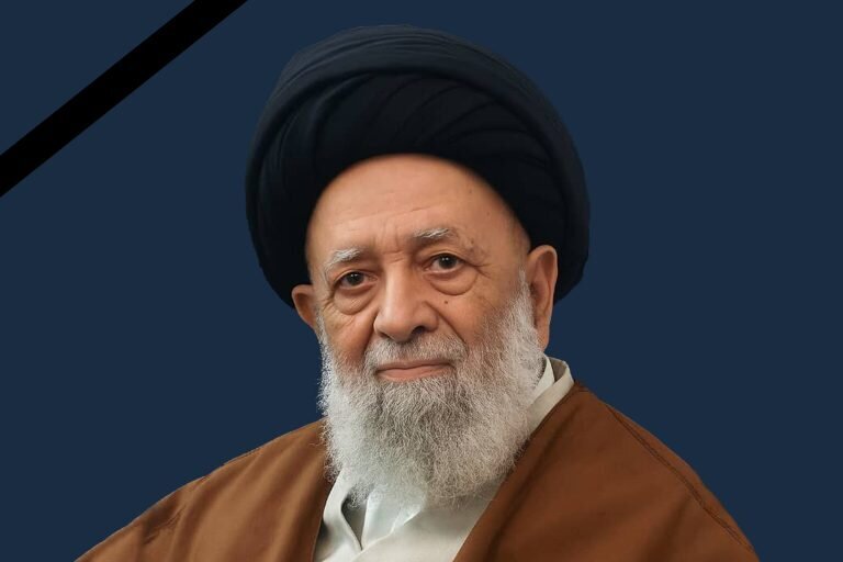 پیکر آیت‌الله موسوی یزدی در قم تشییع شد
