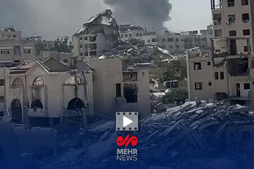 حملات هوایی سنگین اسرائیل به غزه