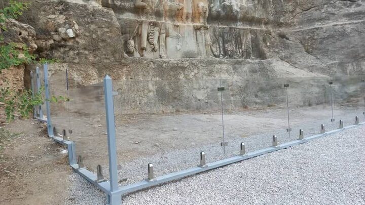 پیشرفت در ساماندهی مسیر دسترسی به نقوش صخرهای تنگ چوگان
