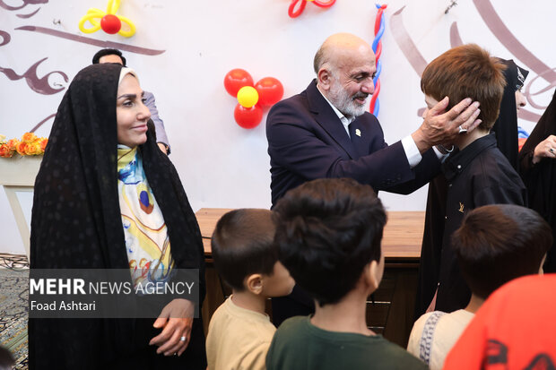 جشن ماه مهر و مهربانی در خیریه امدادگران عاشورا