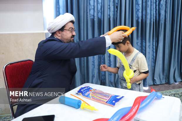 جشن ماه مهر و مهربانی در خیریه امدادگران عاشورا
