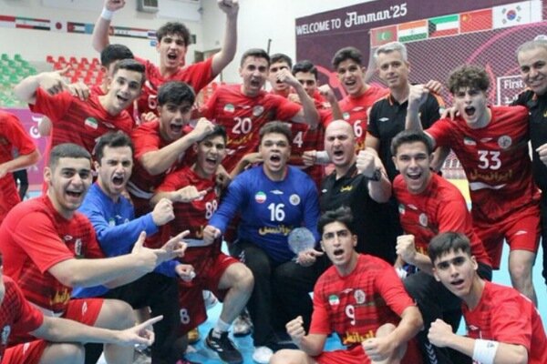 برتری پسران هندبال ایران برابر سوریه در قهرمانی آسیا
