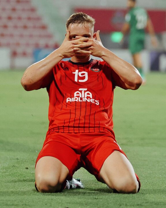 برد نیمه اولی تراکتور مقابل شباب الاهلی امارات 2