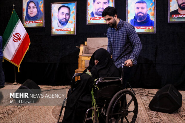 یادواره پنج شهید اقتدار جنگ ۱۲ روزه در فومن