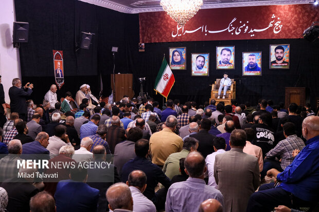یادواره پنج شهید اقتدار جنگ ۱۲ روزه در فومن
