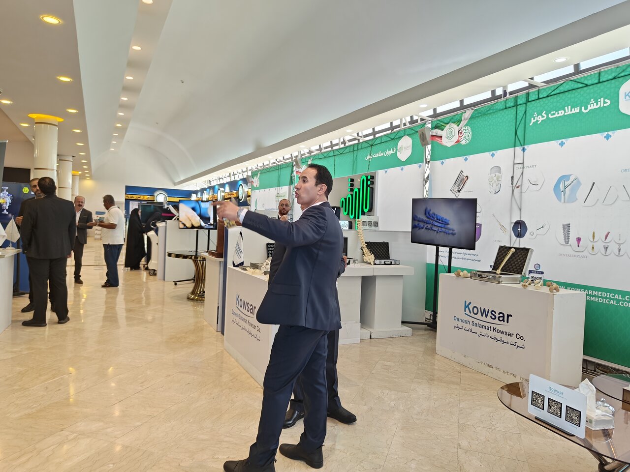 پنجمین نمایشگاه دستاوردهای وقف با حضور ۵۰غرفه مرتبط با وقف افتتاح شد