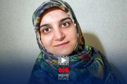 لحظه آزادی مهدیه اسفندیاری از زندانی در فرانسه