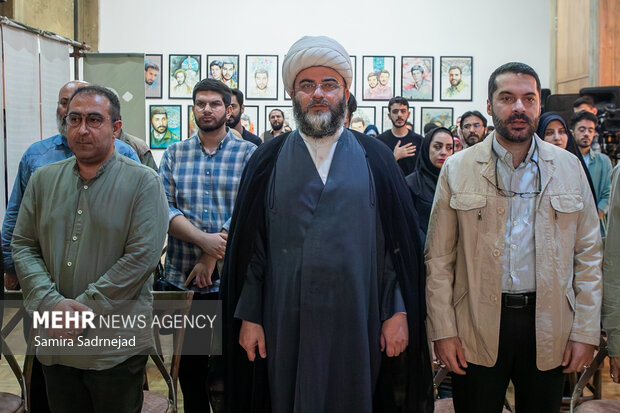 آیین گشایش نمایشگاه «بسیجی»