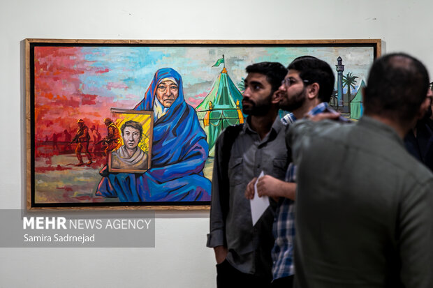 آیین گشایش نمایشگاه «بسیجی»