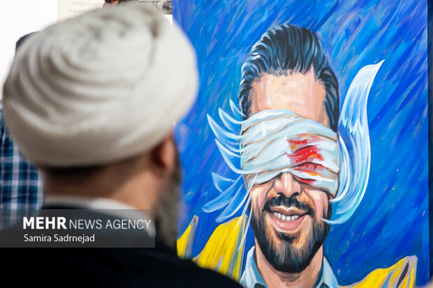 آیین گشایش نمایشگاه «بسیجی»